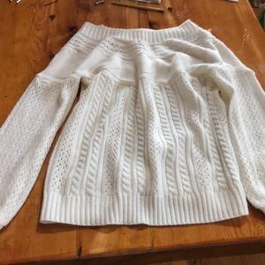 White sweater
